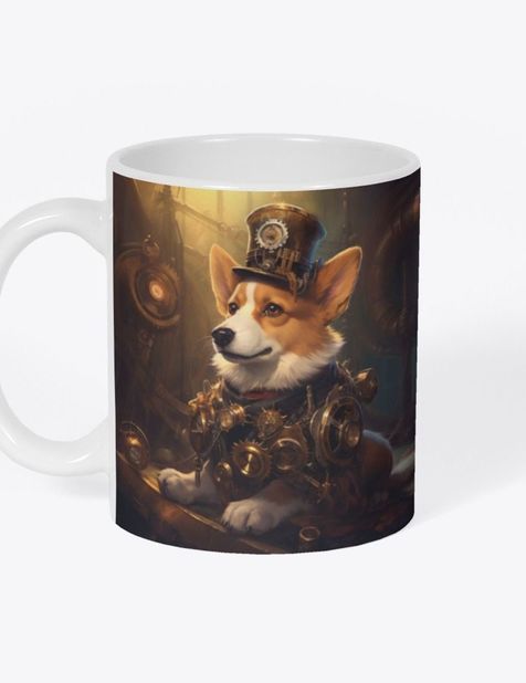 Mug - Steampunk Corgi